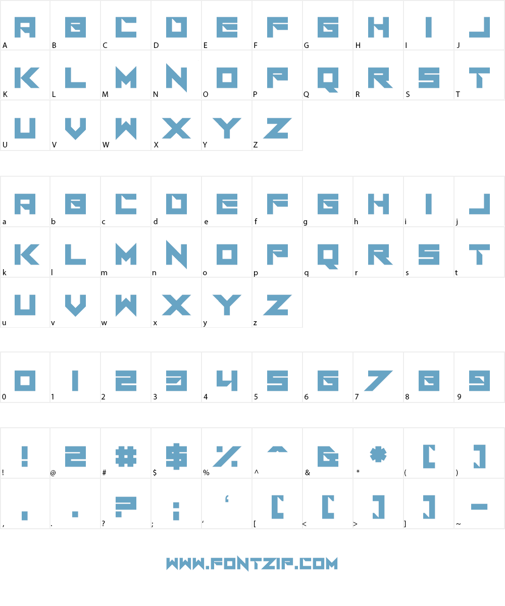 I Am A Designer Font Character